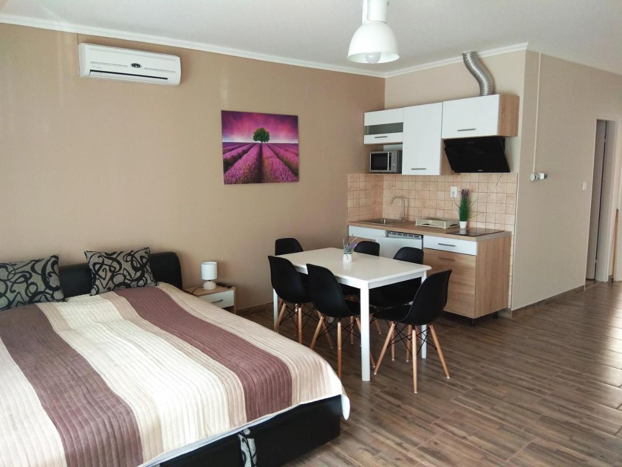 Alom Apartman ハイデゥソボスロー エクステリア 写真